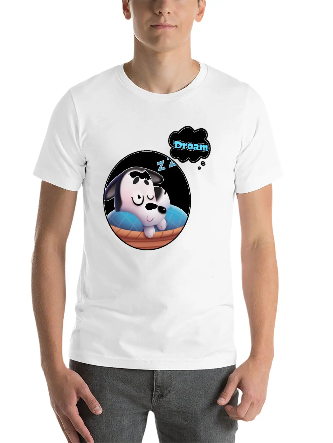 DREAM CAT Timeless Short Sleeve Tee – Comfy And Minimalist Design