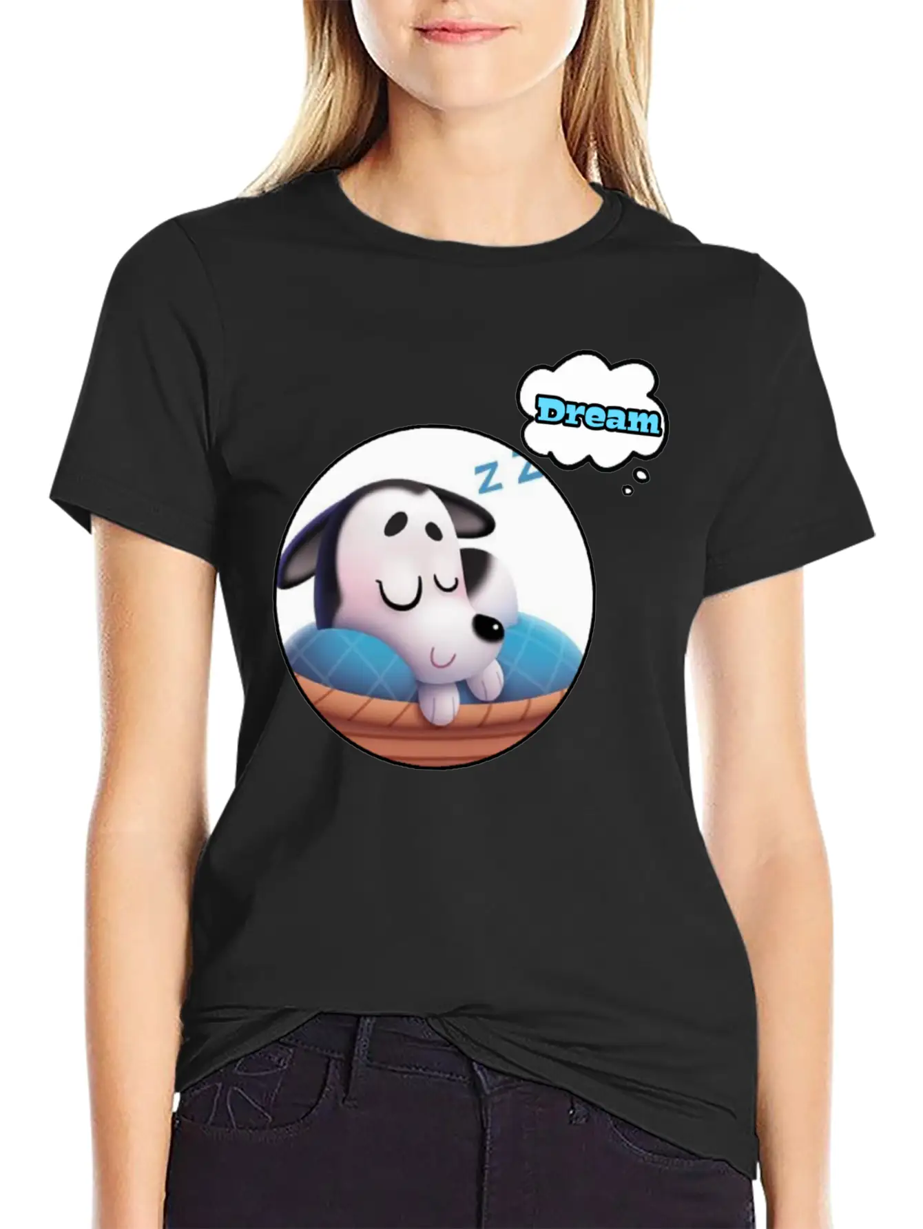 DREAM CAT Timeless Short Sleeve Tee – Comfy And Minimalist Design