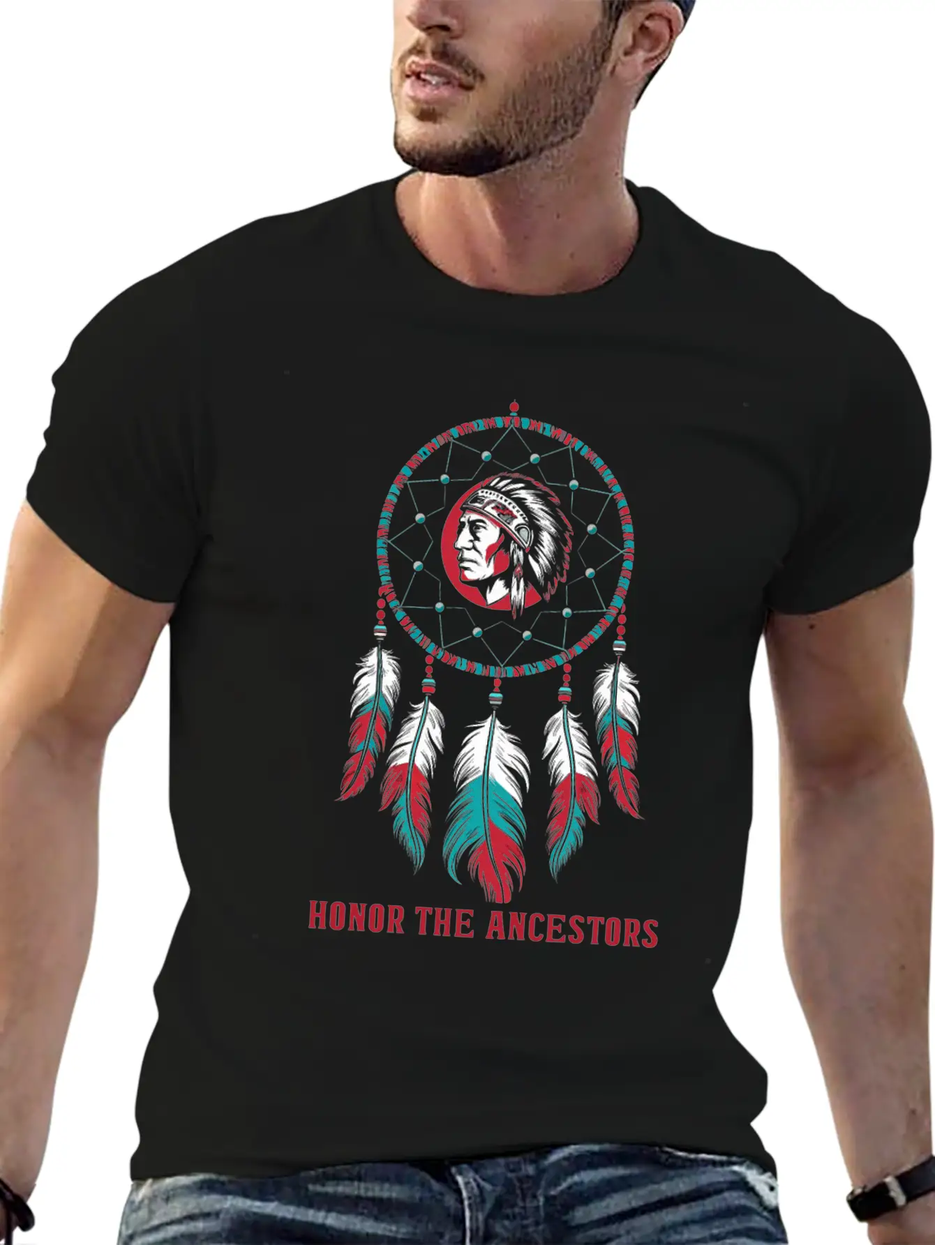 Dream Catcher Bohemian Spiritual Dreamcatcher Essential Cotton Tee For Daily Outfits – Unisex Style