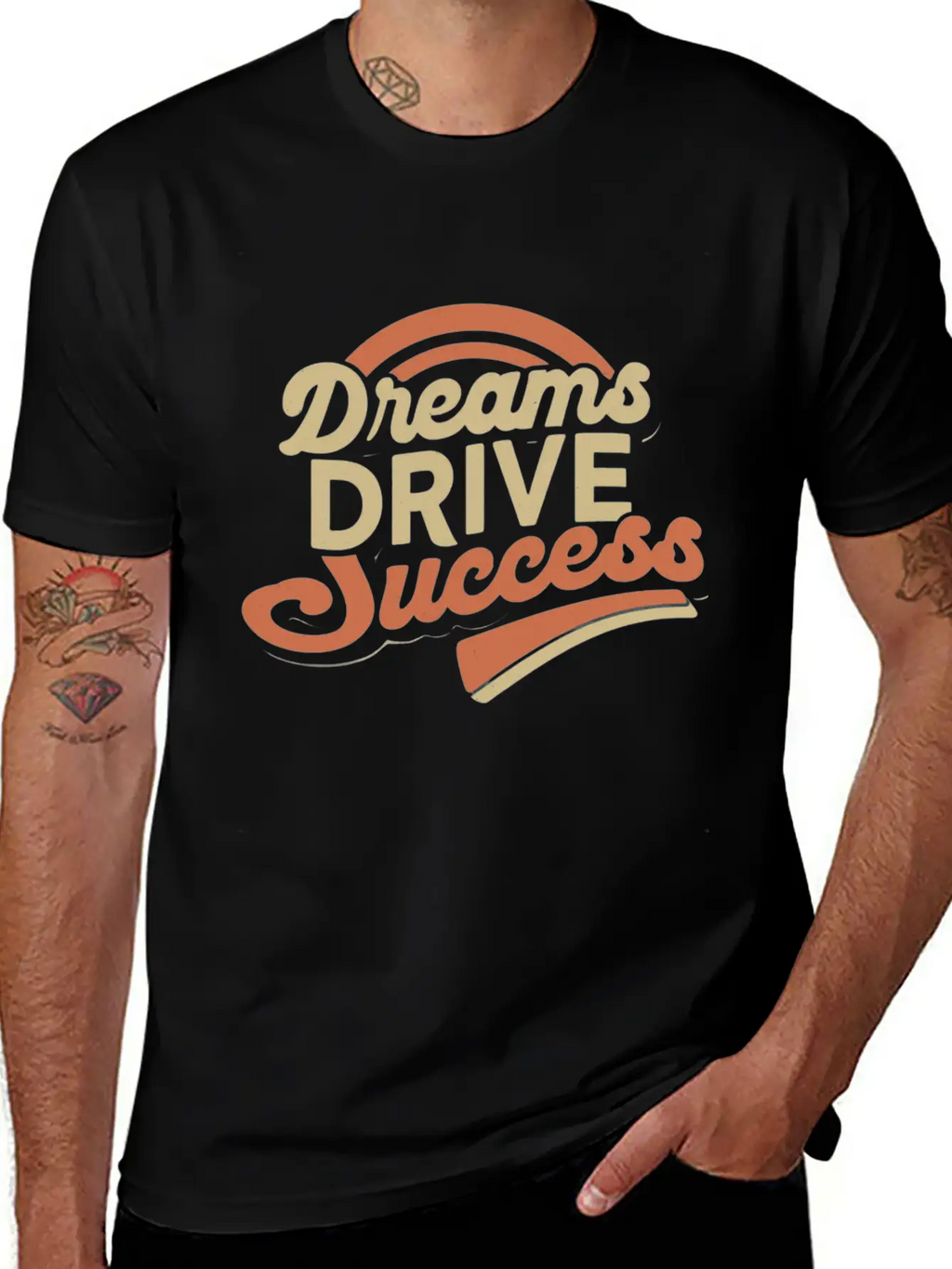 Dream Drive Success Classic Cotton Tee – Unisex Comfort For Any Season