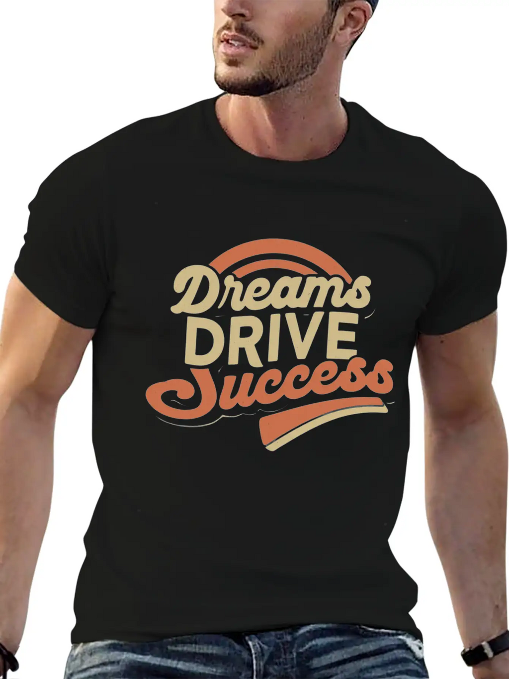 Dream Drive Success Classic Cotton Tee – Unisex Comfort For Any Season