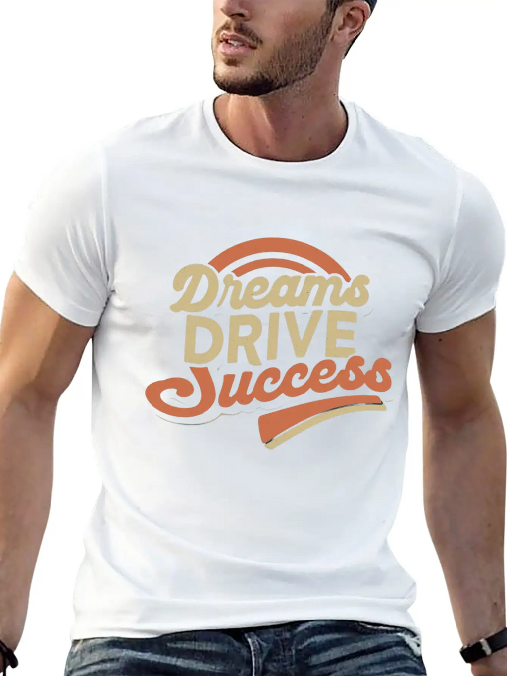 Dream Drive Success Classic Cotton Tee – Unisex Comfort For Any Season