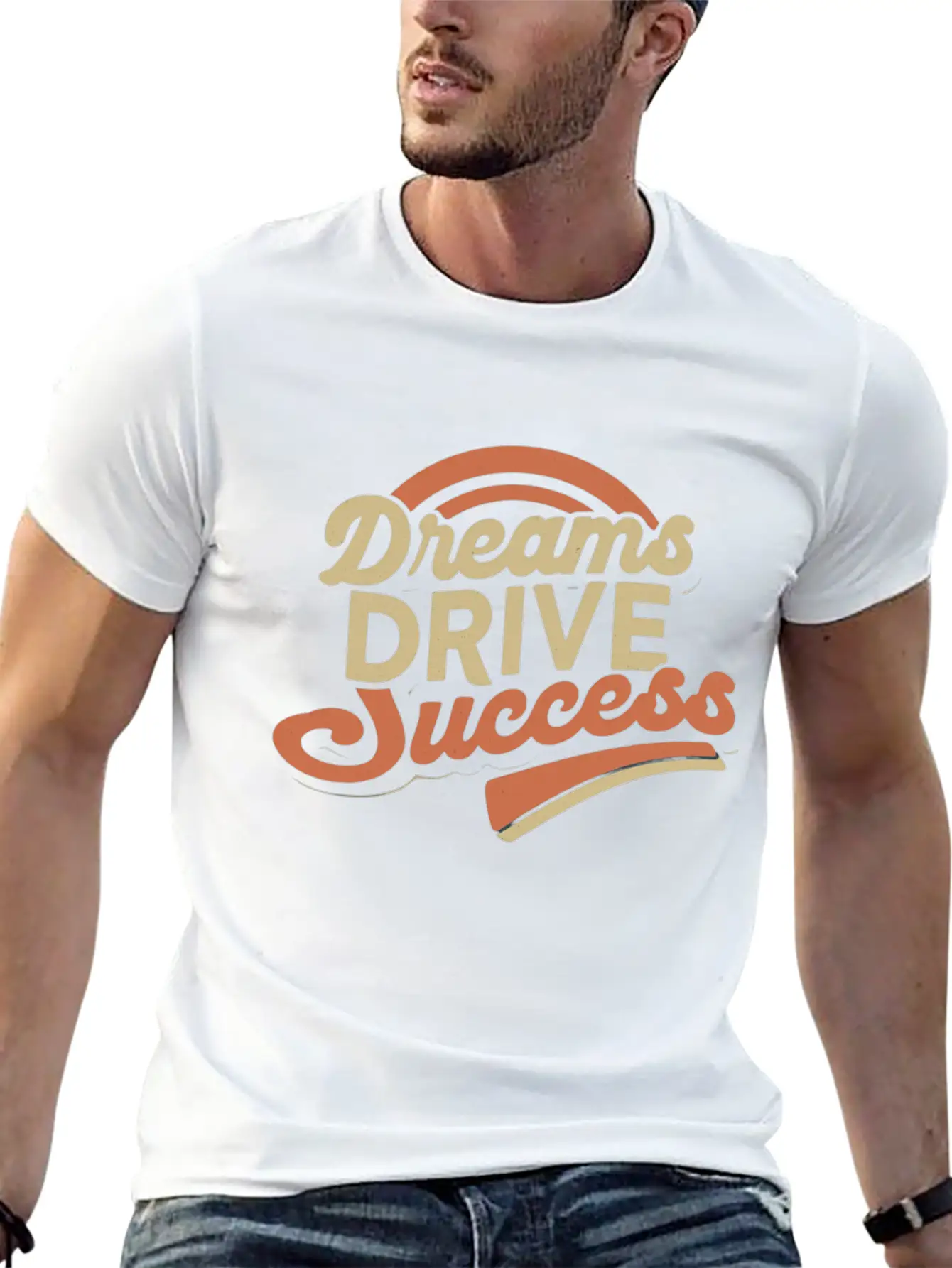 Dream Drive Success Classic Cotton Tee – Unisex Comfort For Any Season