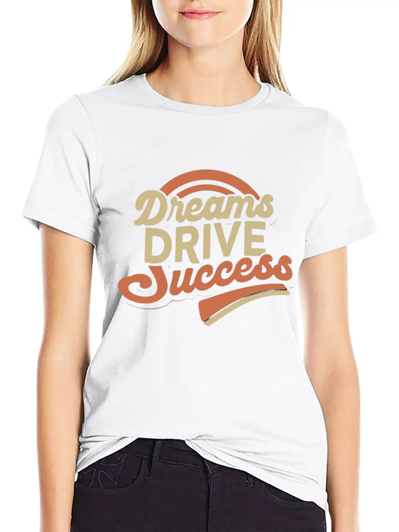 Dream Drive Success Classic Cotton Tee – Unisex Comfort For Any Season