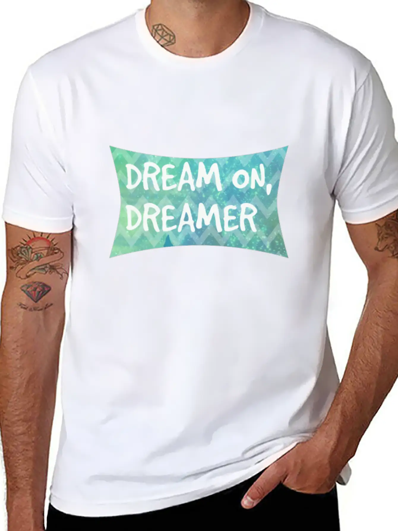 Dream On Dreamer Classic Cotton Tee – Unisex Comfort For Any Season