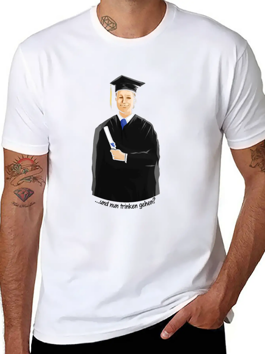 Drinking After Graduation Studies Finally Done Unisex Casual T-Shirt – Clean Design For Daily Comfort