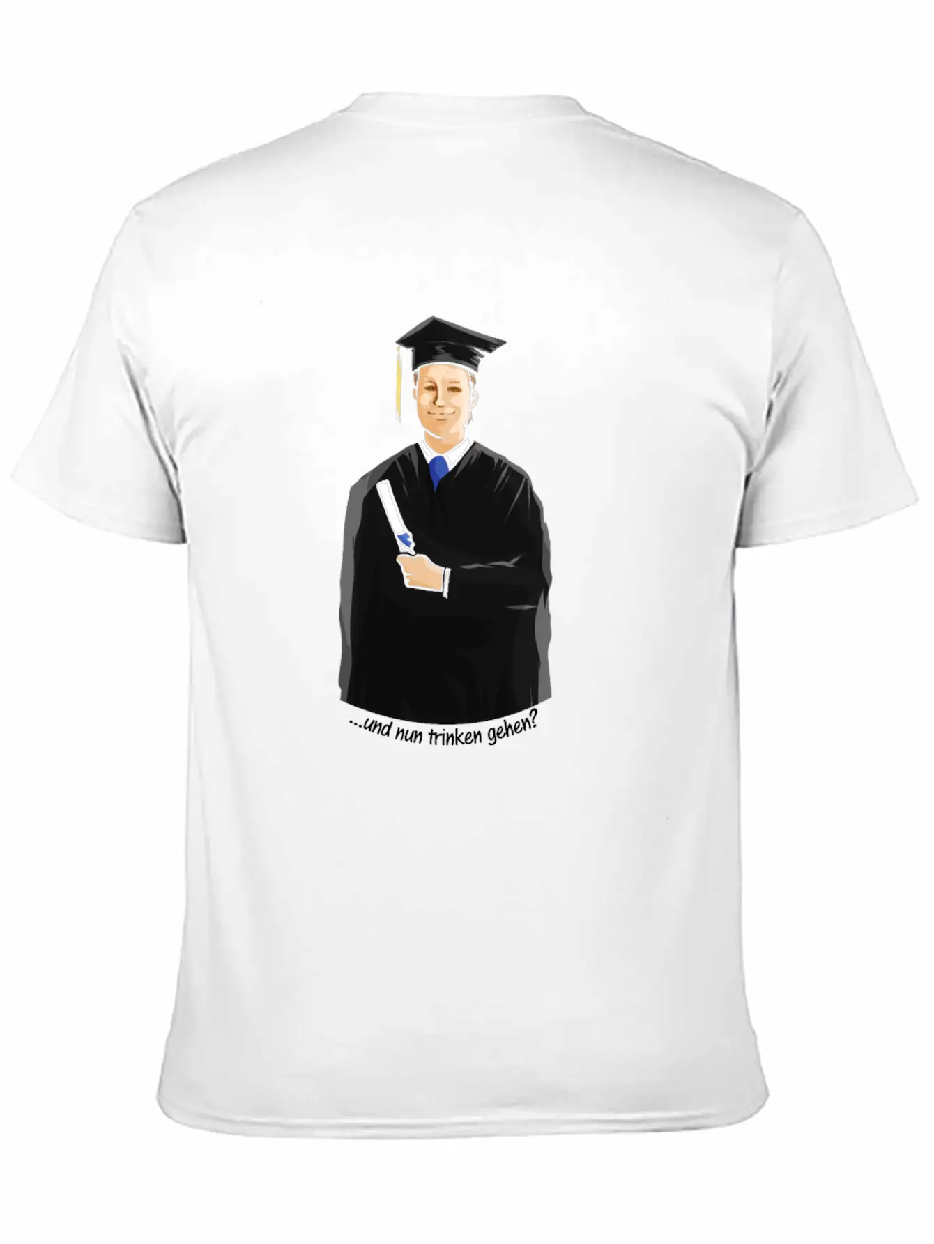 Drinking After Graduation Studies Finally Done Unisex Casual T-Shirt – Clean Design For Daily Comfort
