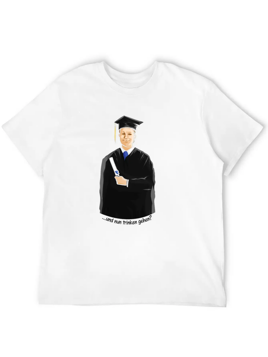 Drinking After Graduation Studies Finally Done Unisex Casual T-Shirt – Clean Design For Daily Comfort