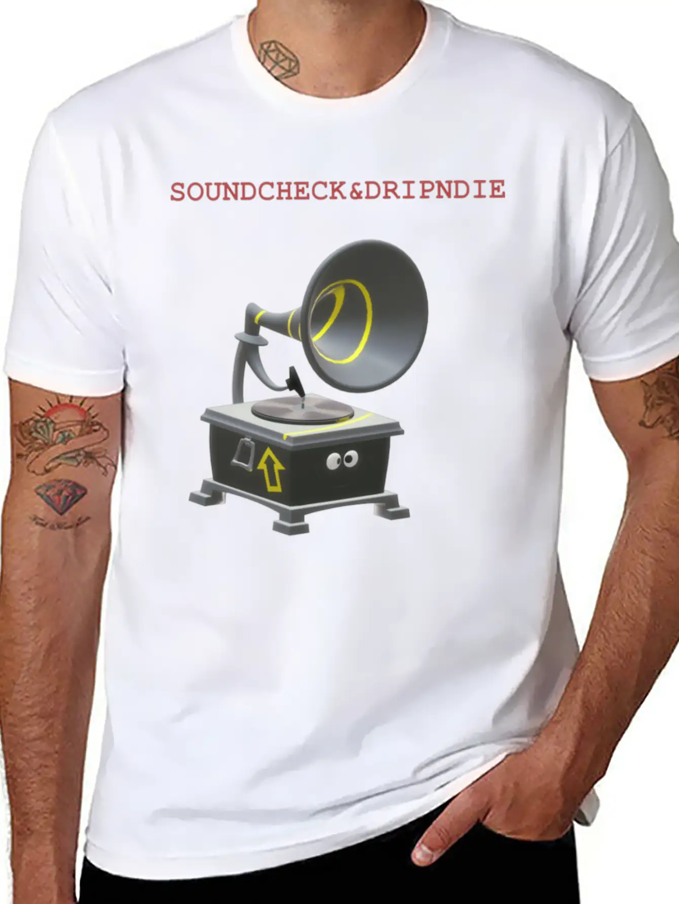 Drip Soundcheck Relaxed Everyday Tee – Lightweight And Durable Cotton