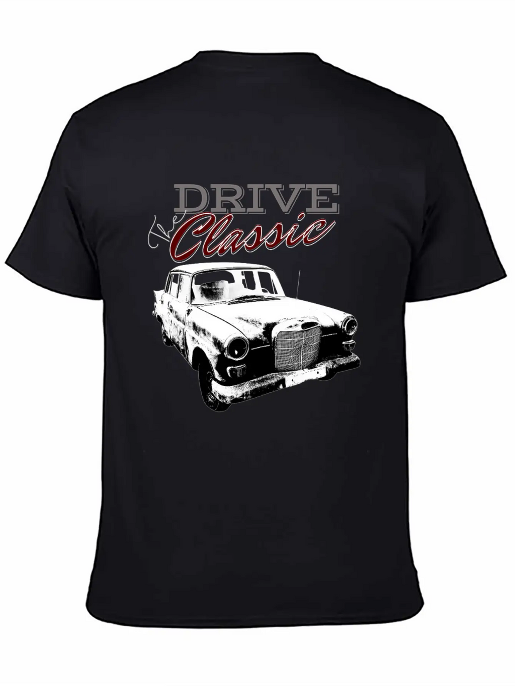 DRIVE The Classic Classic Cotton Tee – Unisex Comfort For Any Season