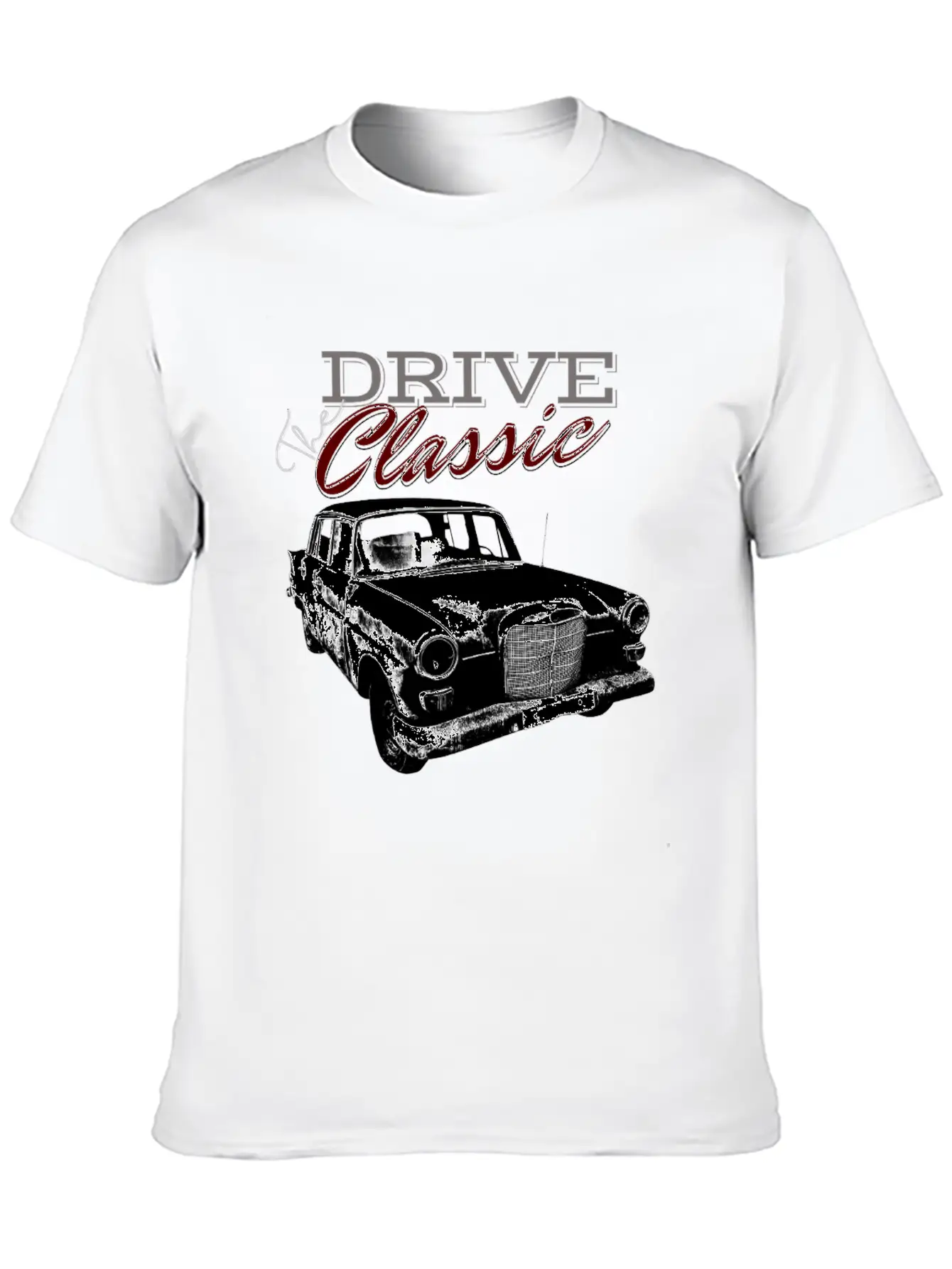 DRIVE The Classic Classic Cotton Tee – Unisex Comfort For Any Season