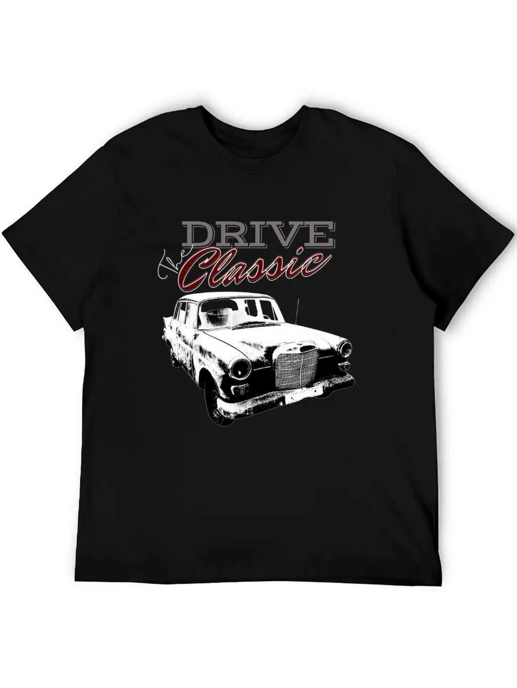 DRIVE The Classic Classic Cotton Tee – Unisex Comfort For Any Season