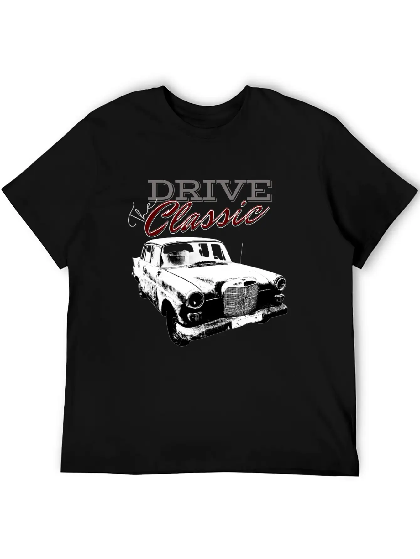 DRIVE The Classic Classic Cotton Tee – Unisex Comfort For Any Season