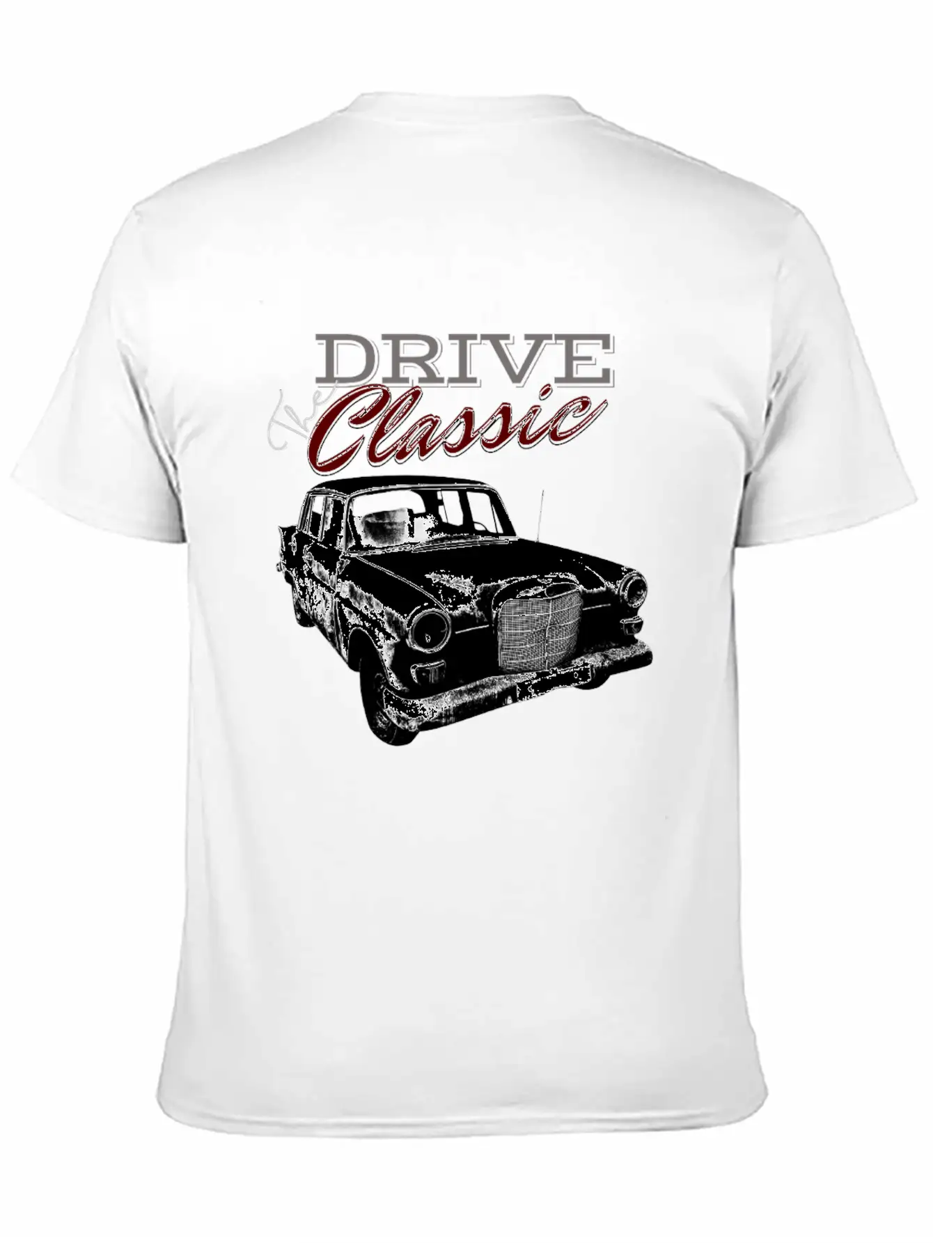 DRIVE The Classic Classic Cotton Tee – Unisex Comfort For Any Season