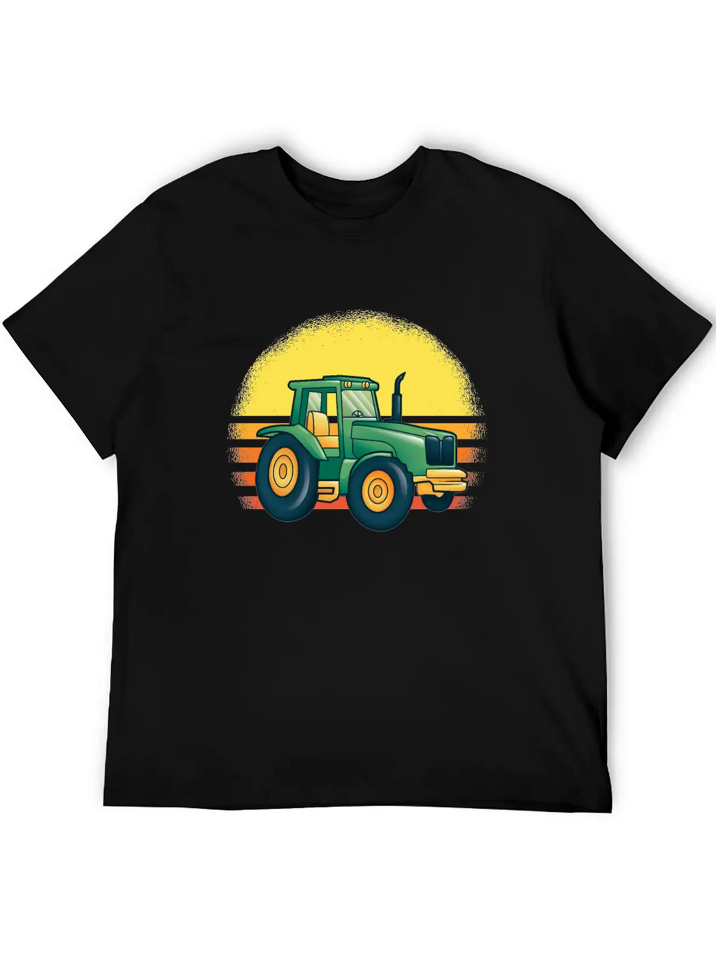 Driving A Tractor Essential Cotton Tee For Daily Outfits – Unisex Style