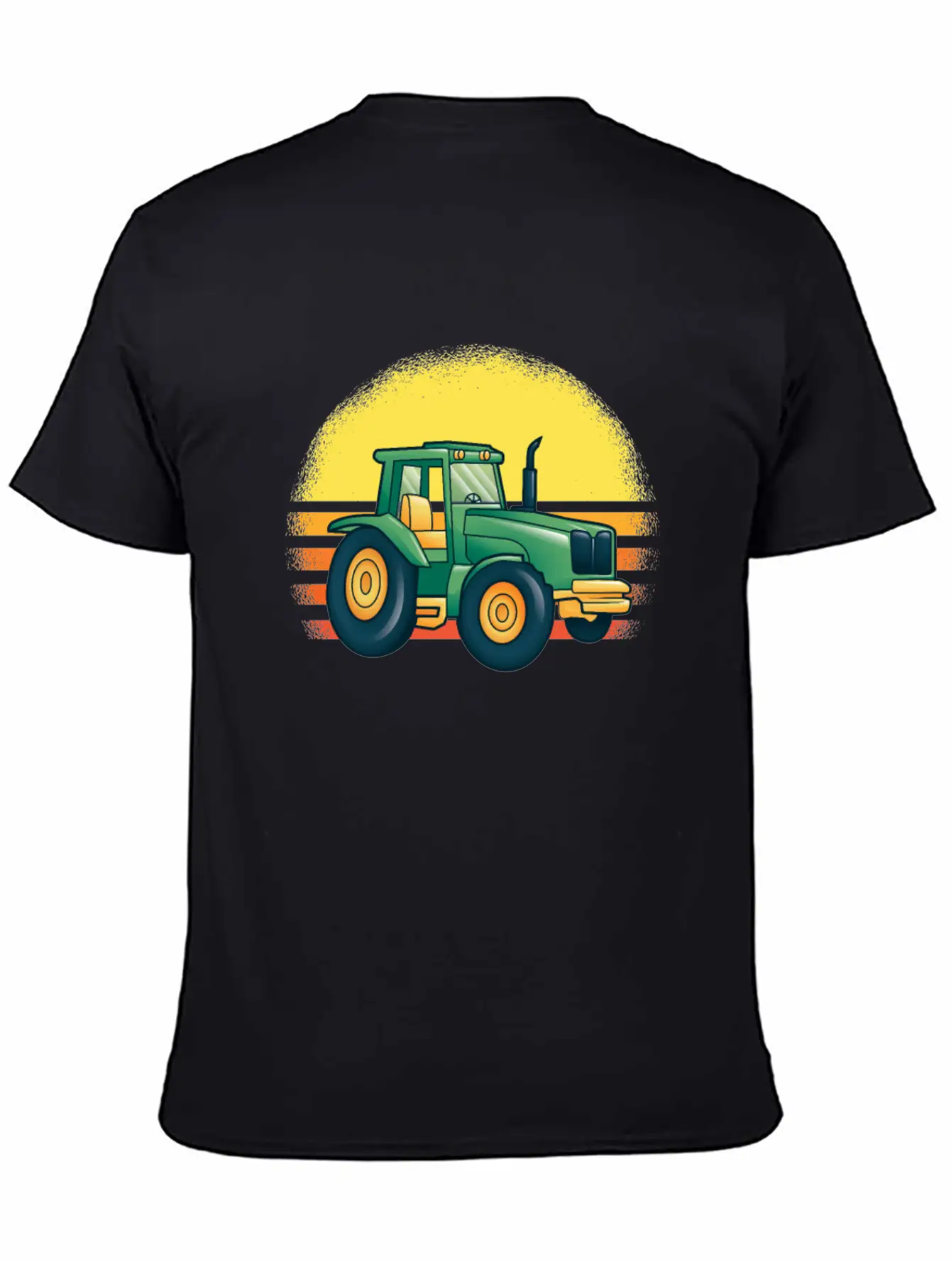 Driving A Tractor Essential Cotton Tee For Daily Outfits – Unisex Style