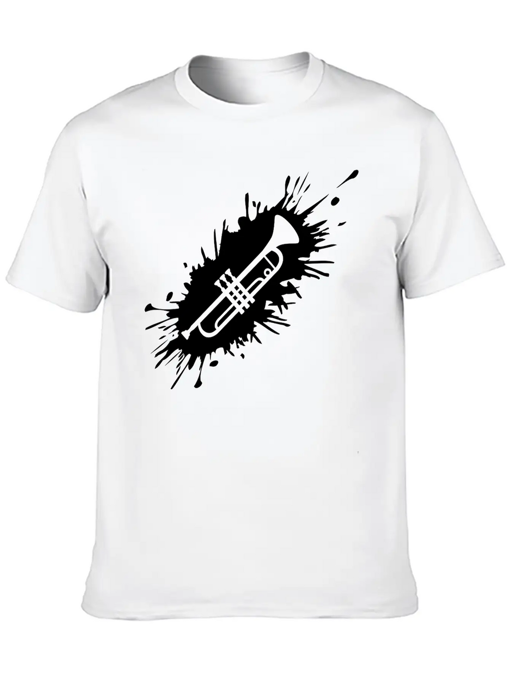 Drop Paint Splash Unisex Casual T-Shirt – Clean Design For Daily Comfort