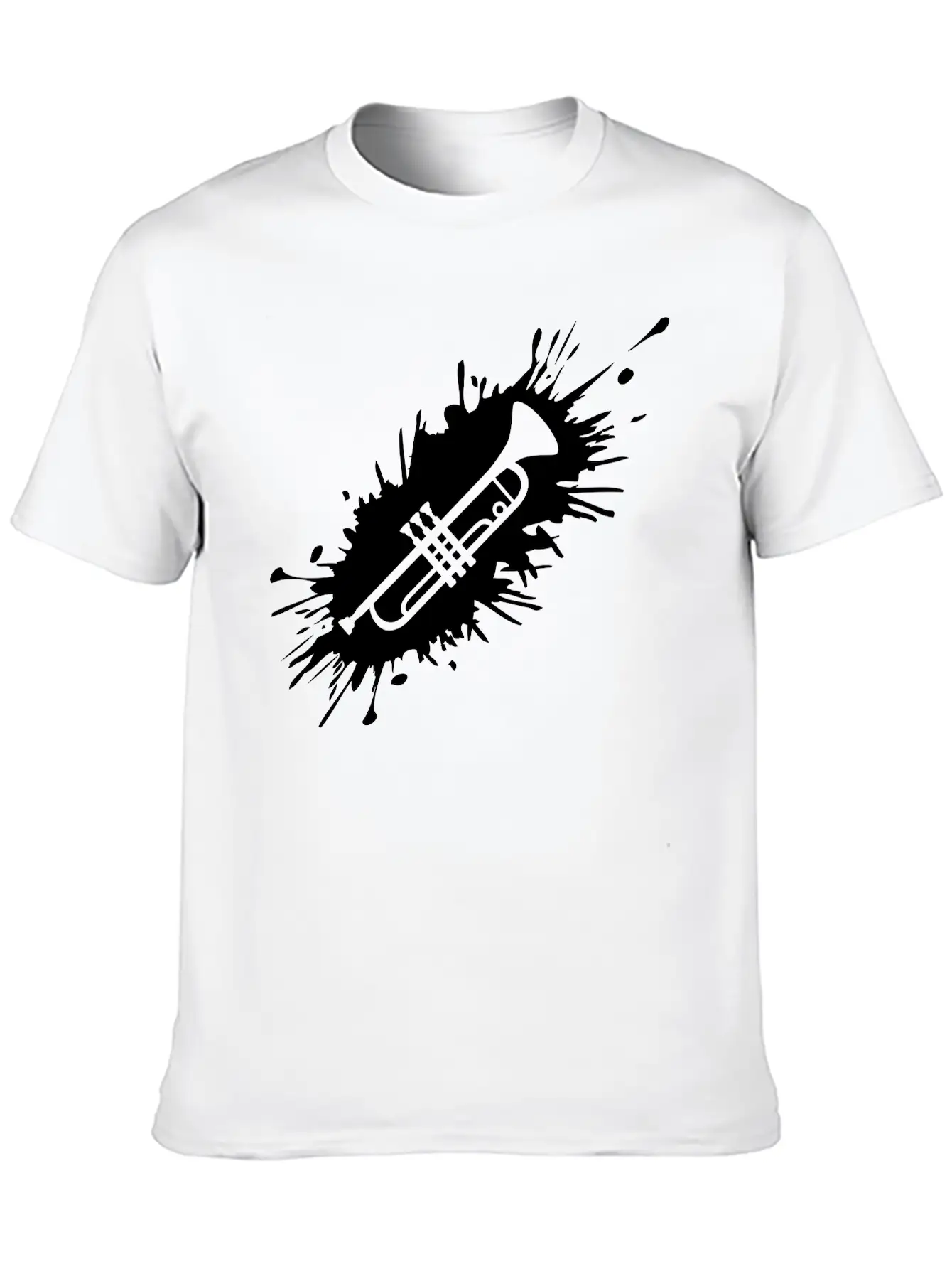 Drop Paint Splash Unisex Casual T-Shirt – Clean Design For Daily Comfort