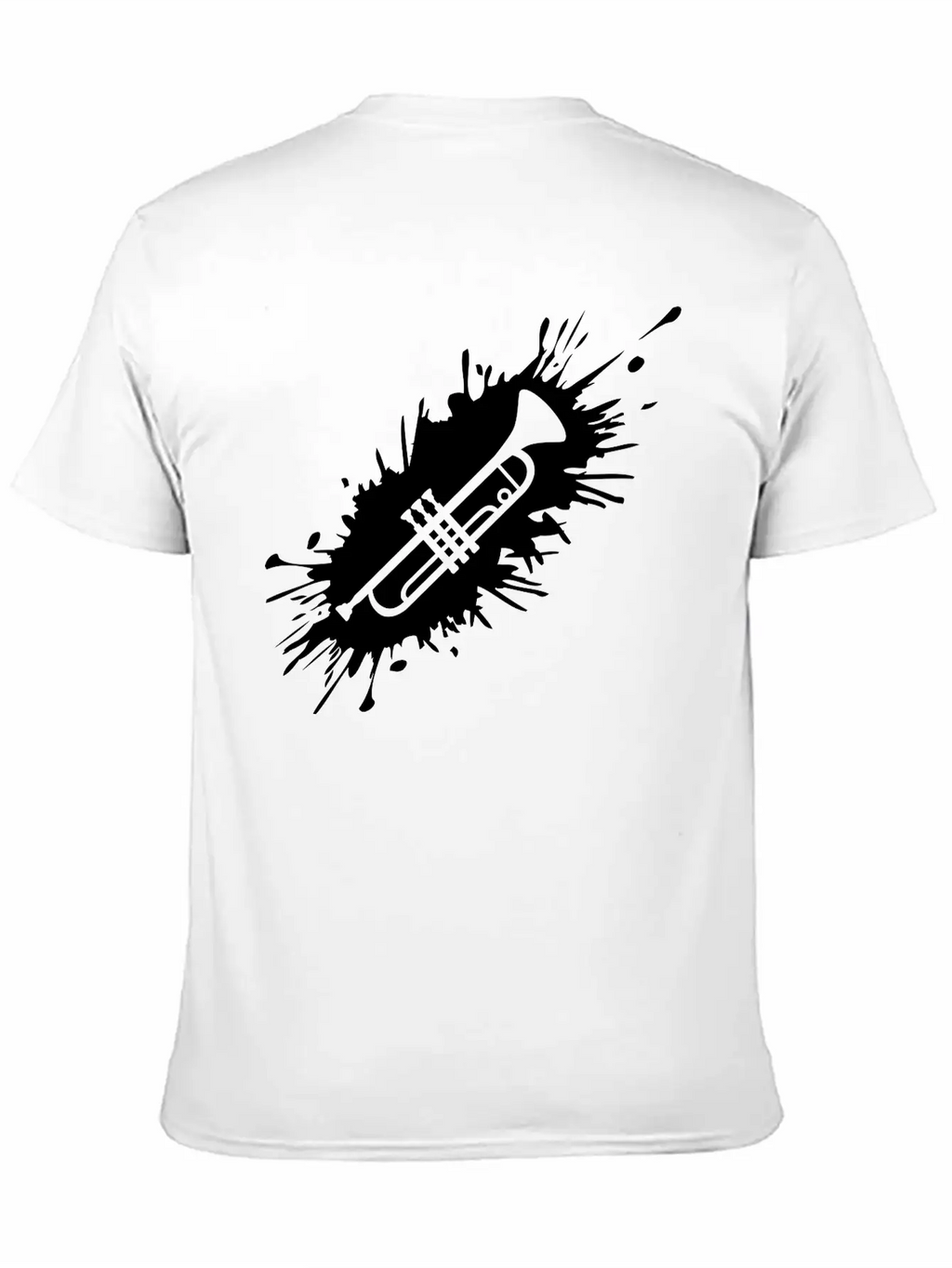 Drop Paint Splash Unisex Casual T-Shirt – Clean Design For Daily Comfort
