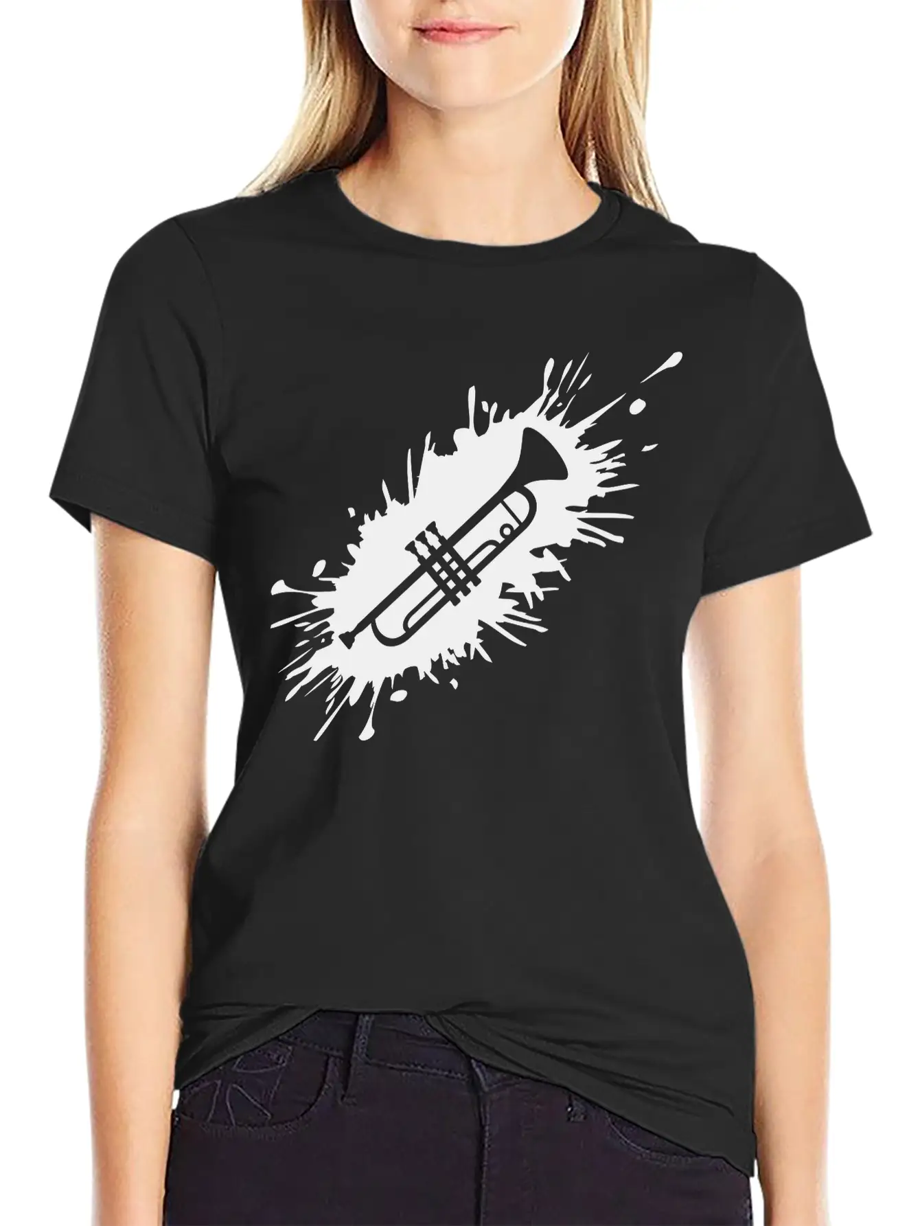 Drop Paint Splash Unisex Casual T-Shirt – Clean Design For Daily Comfort