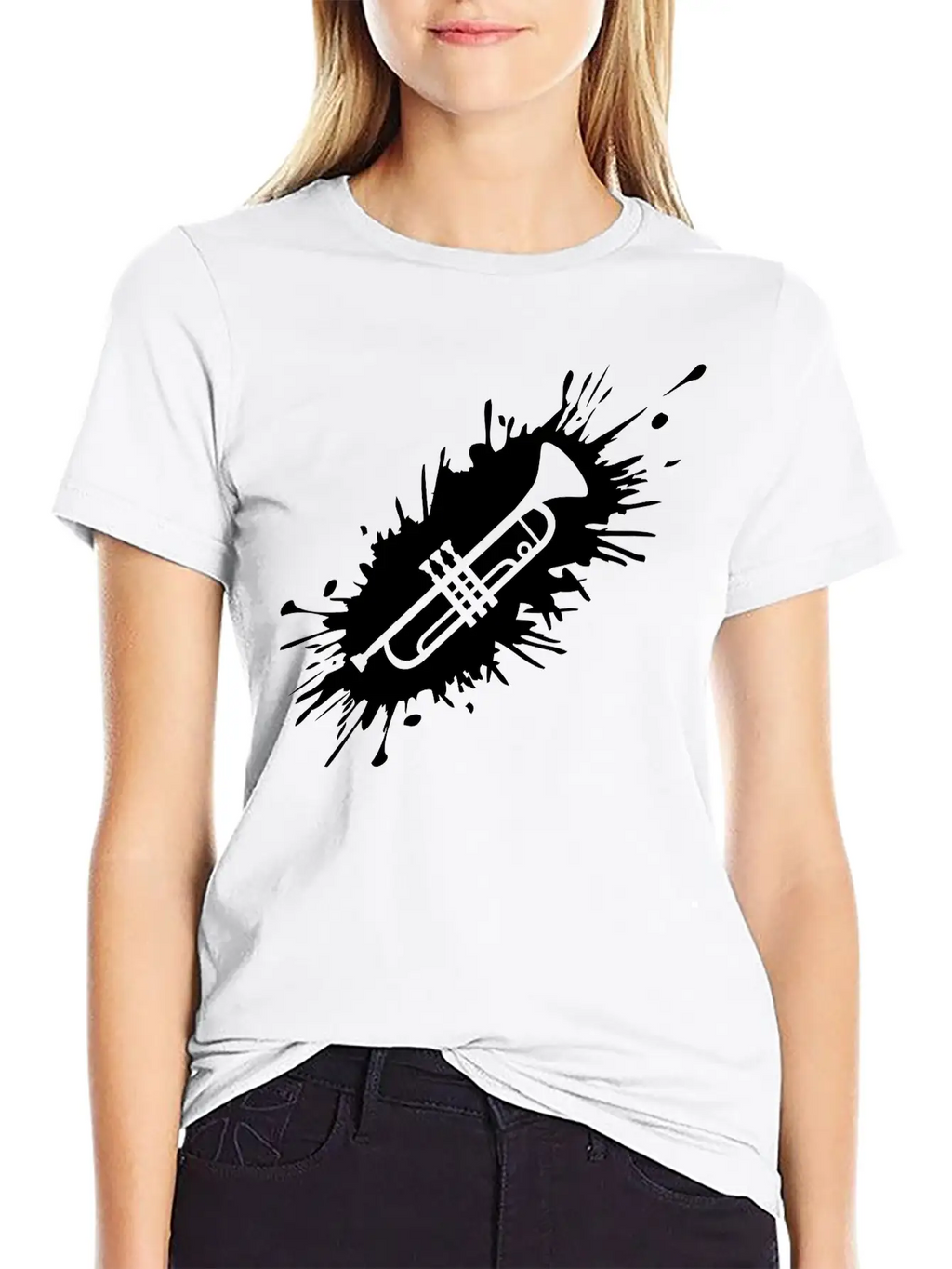 Drop Paint Splash Unisex Casual T-Shirt – Clean Design For Daily Comfort