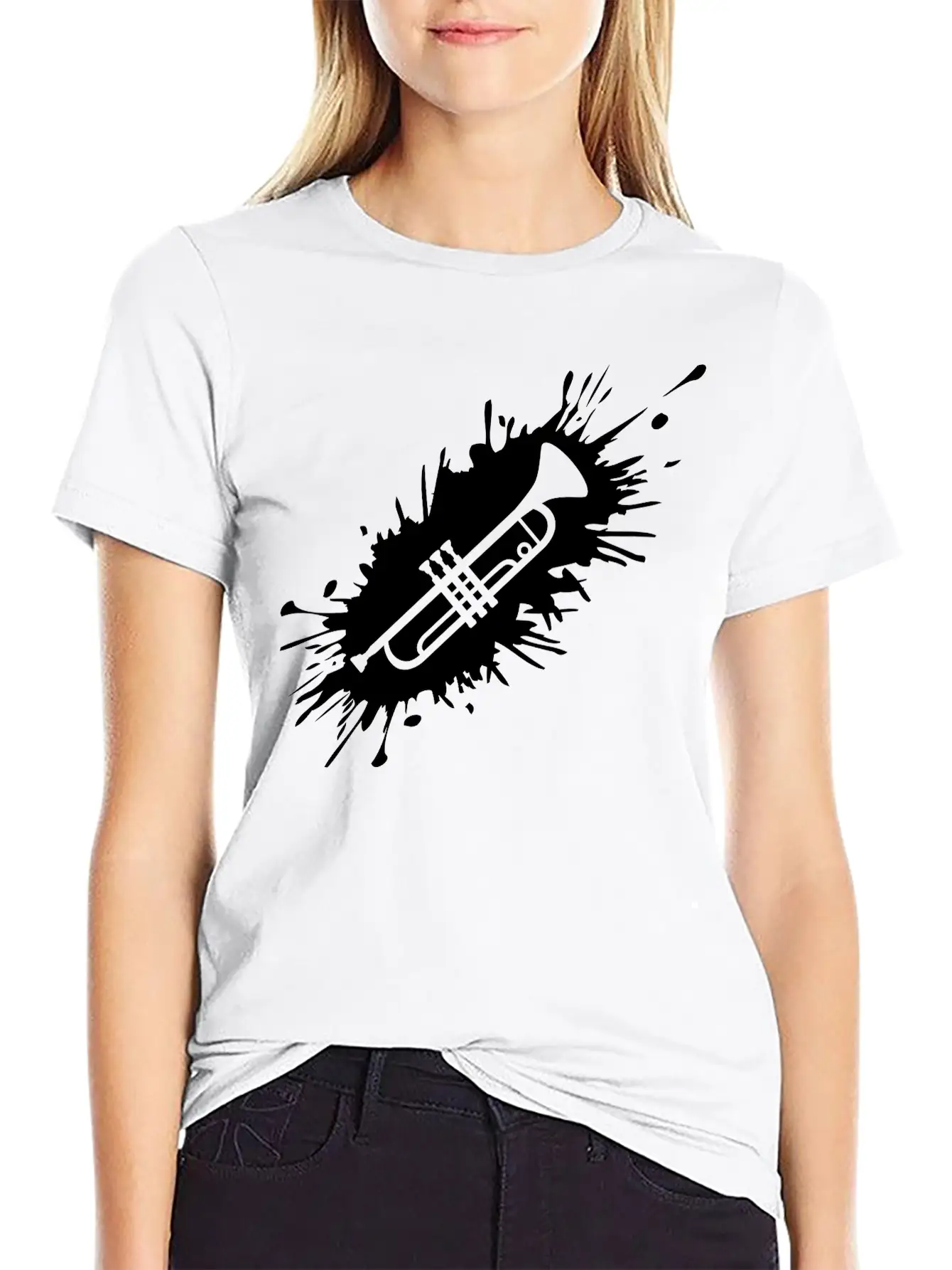 Drop Paint Splash Unisex Casual T-Shirt – Clean Design For Daily Comfort