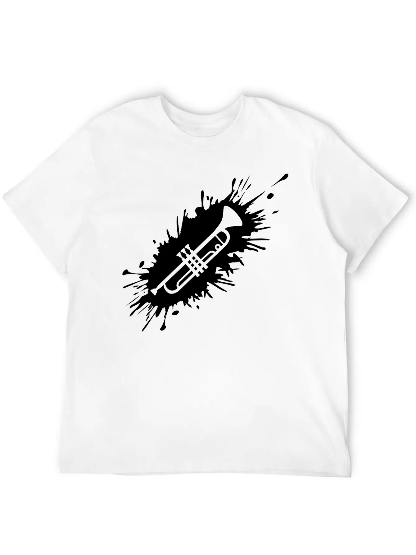 Drop Paint Splash Unisex Casual T-Shirt – Clean Design For Daily Comfort