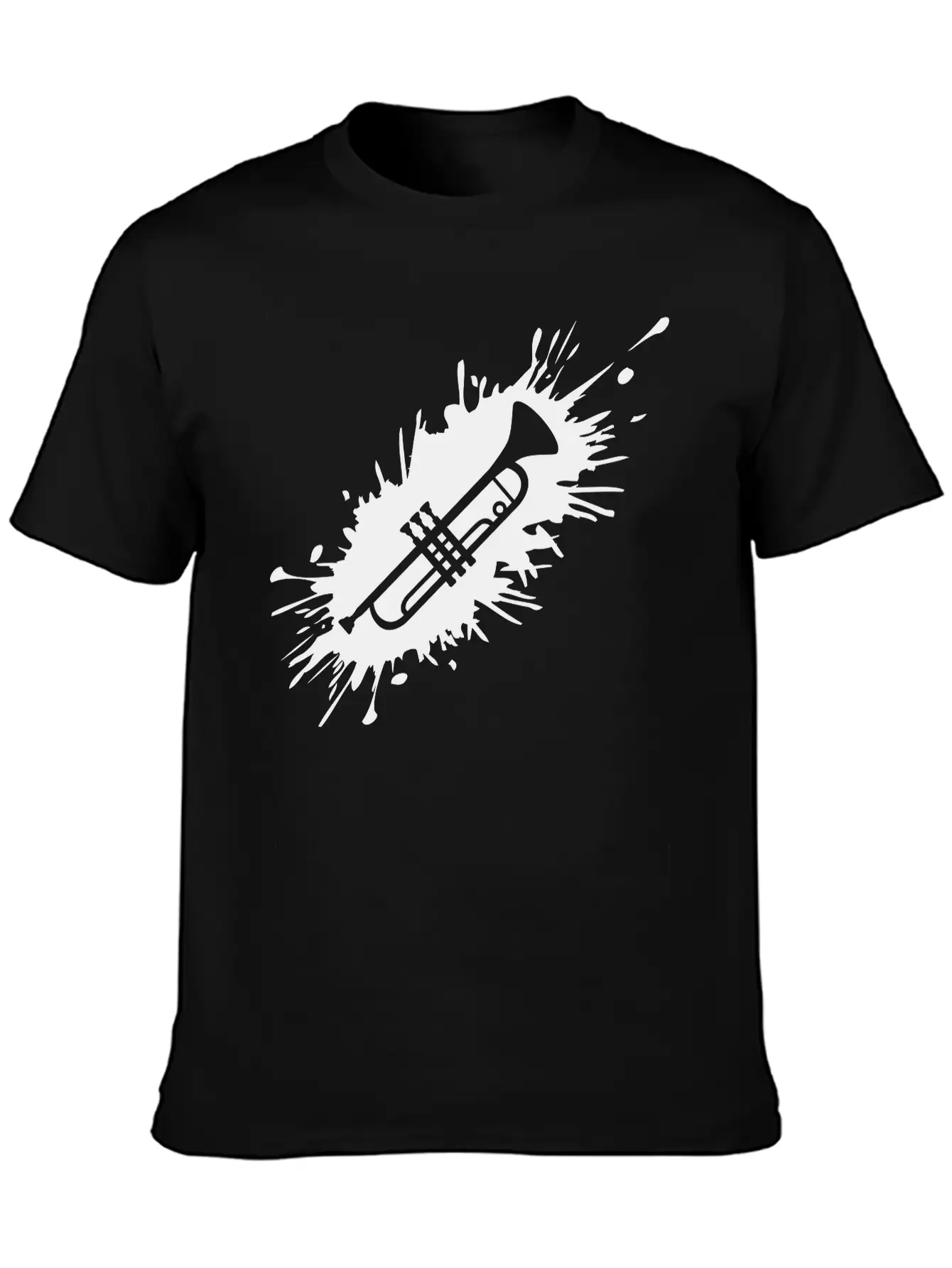 Drop Paint Splash Unisex Casual T-Shirt – Clean Design For Daily Comfort
