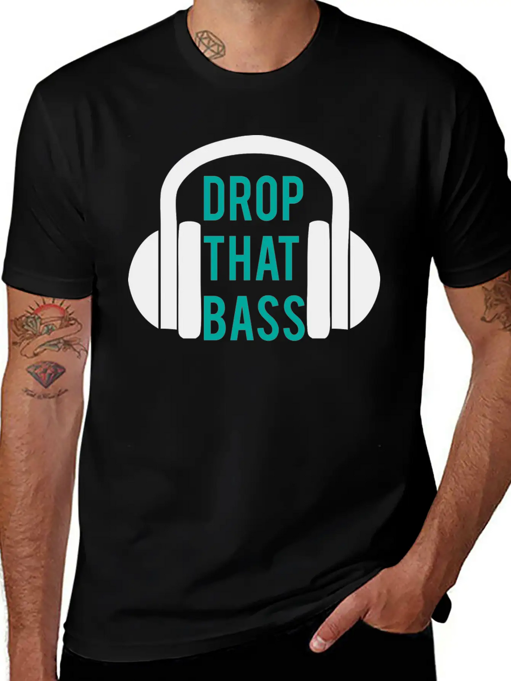 Drop That Bass 2 Unisex Casual T-Shirt – Clean Design For Daily Comfort