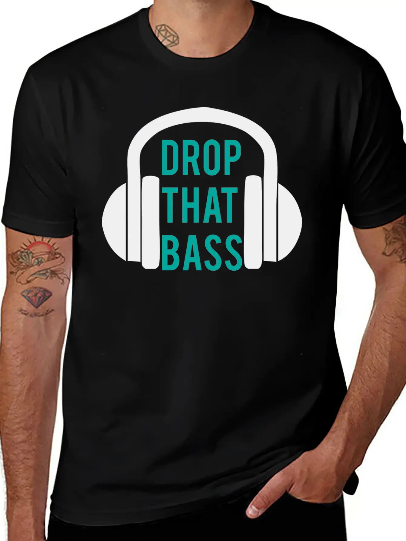 Drop That Bass 2 Unisex Casual T-Shirt – Clean Design For Daily Comfort
