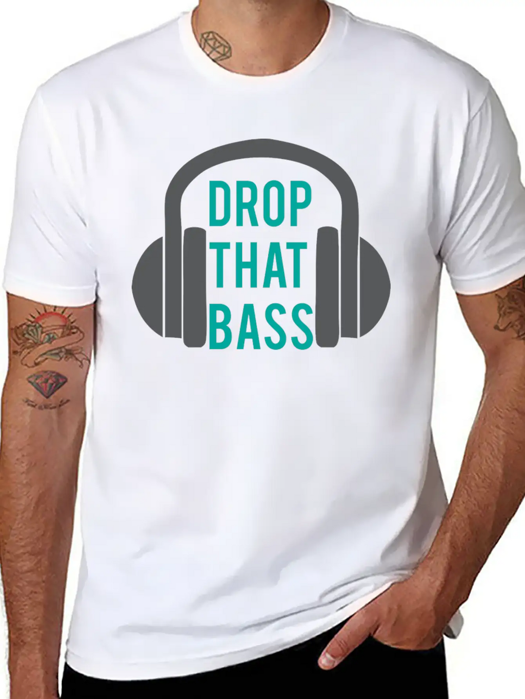 Drop That Bass 2 Unisex Casual T-Shirt – Clean Design For Daily Comfort