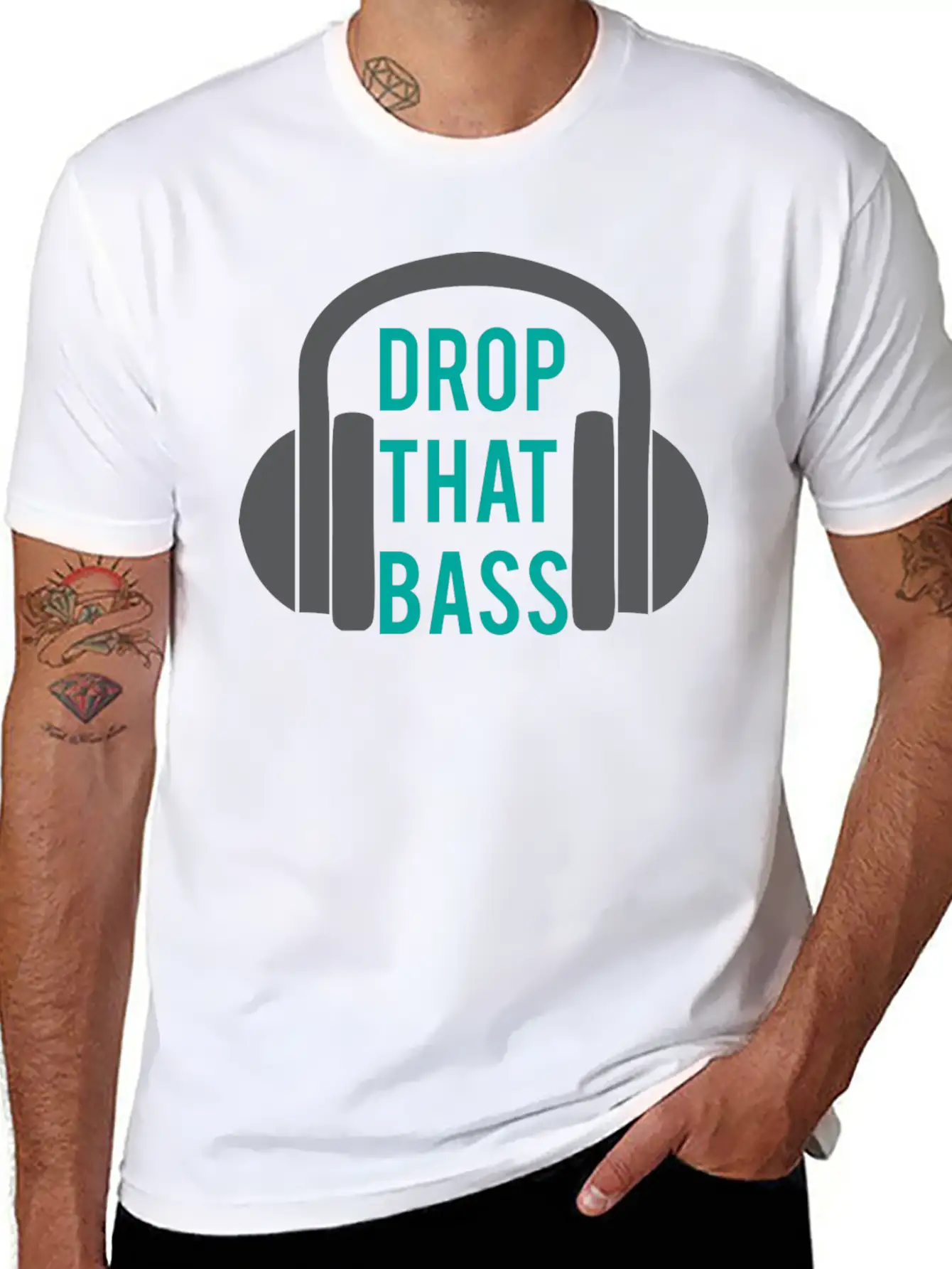 Drop That Bass 2 Unisex Casual T-Shirt – Clean Design For Daily Comfort