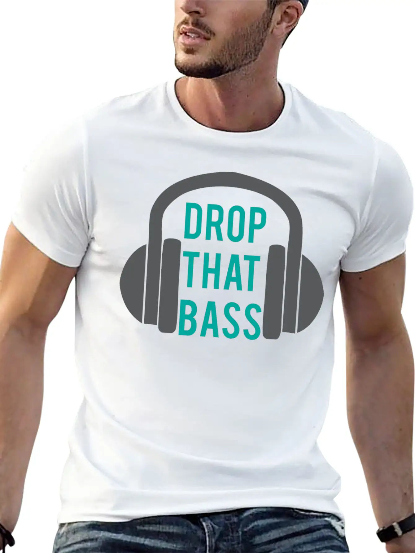 Drop That Bass 2 Unisex Casual T-Shirt – Clean Design For Daily Comfort