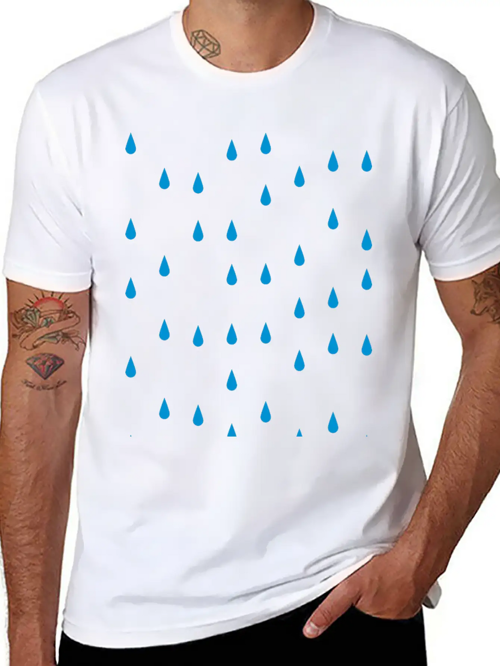 Drops Essential Cotton Tee For Daily Outfits – Unisex Style