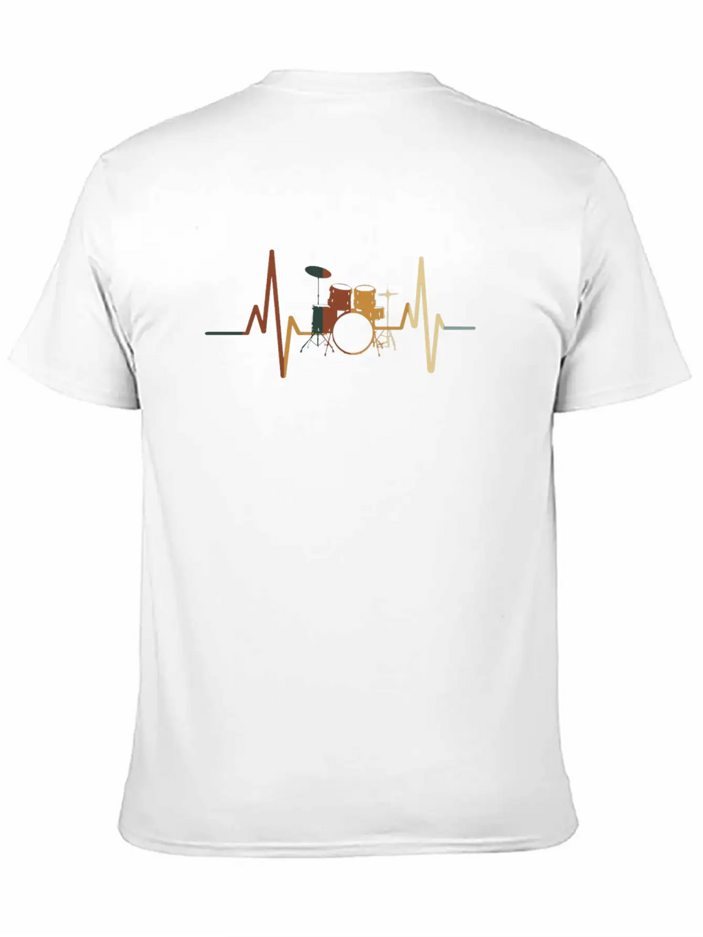 Drum Band Essential Cotton Tee For Daily Outfits – Unisex Style