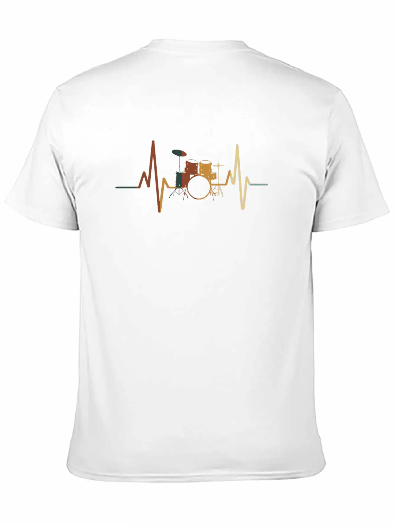 Drum Band Essential Cotton Tee For Daily Outfits – Unisex Style