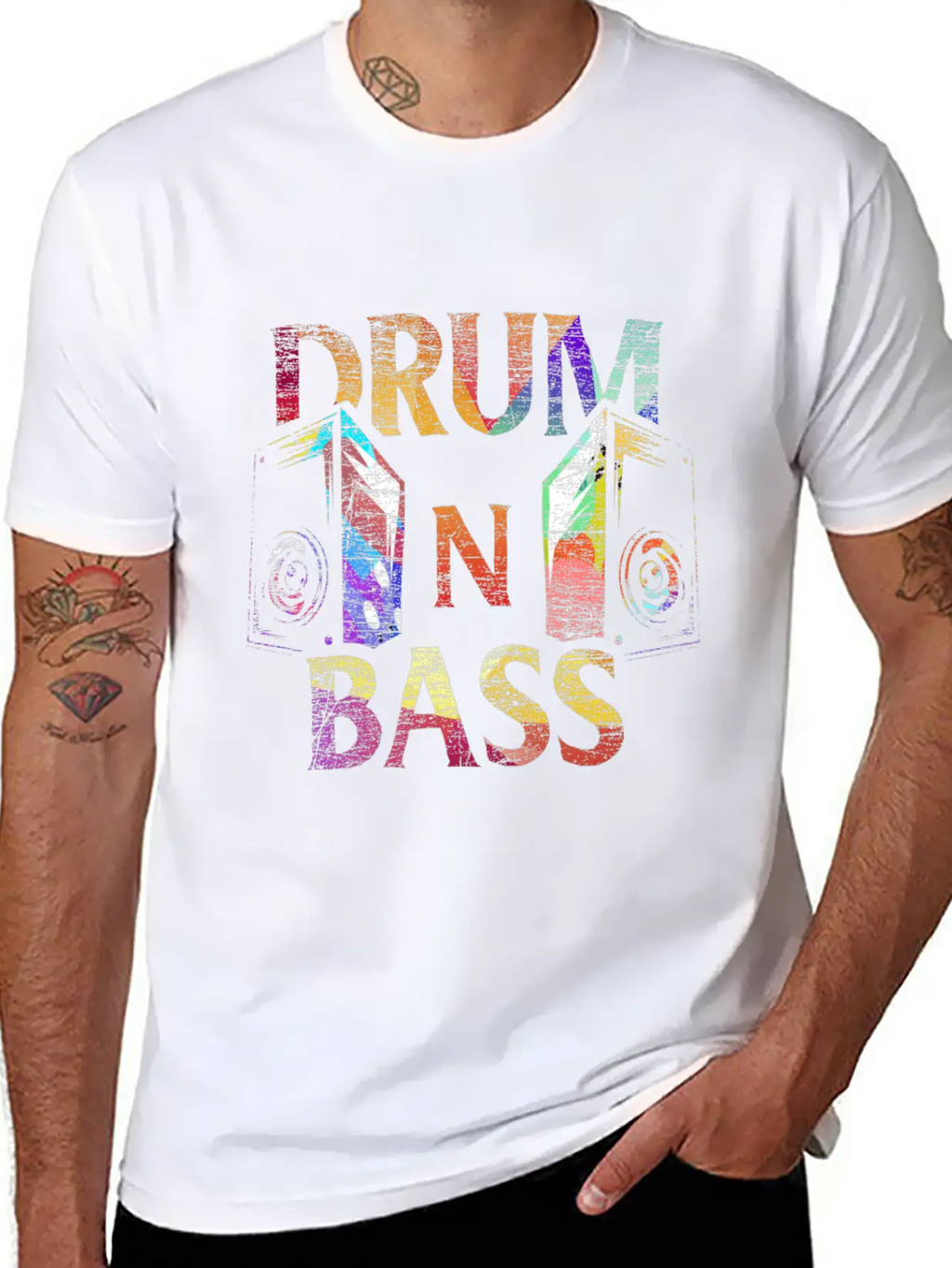 Drum N Bass Gift Classic Cotton Tee – Unisex Comfort For Any Season
