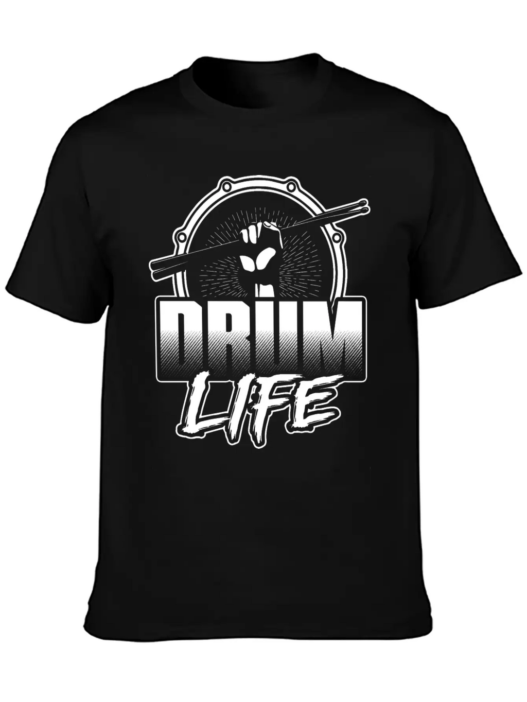 Drum Player - Drum Life T-shirt Classic Cotton Tee – Unisex Comfort For Any Season