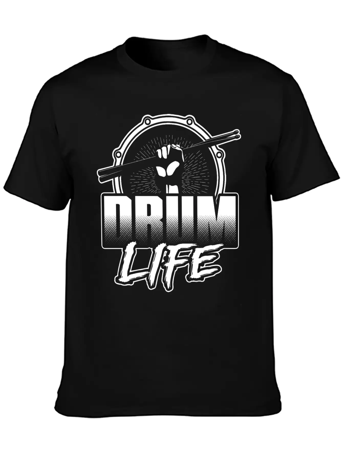 Drum Player - Drum Life T-shirt Classic Cotton Tee – Unisex Comfort For Any Season