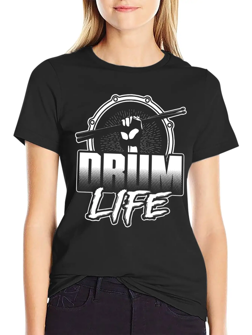 Drum Player - Drum Life T-shirt Classic Cotton Tee – Unisex Comfort For Any Season