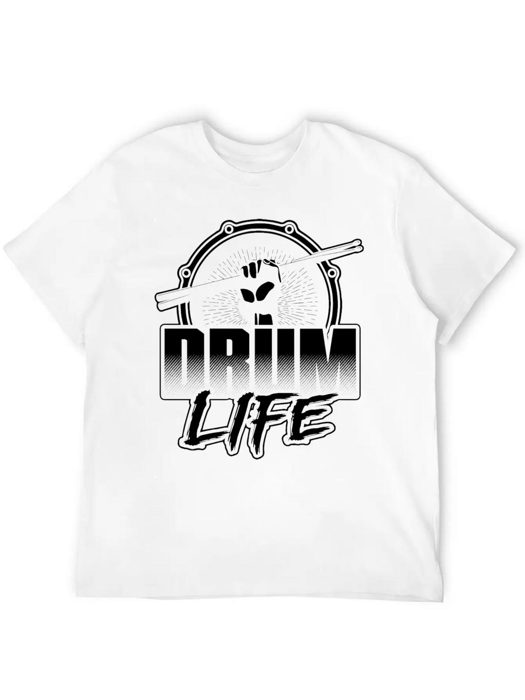 Drum Player - Drum Life T-shirt Classic Cotton Tee – Unisex Comfort For Any Season