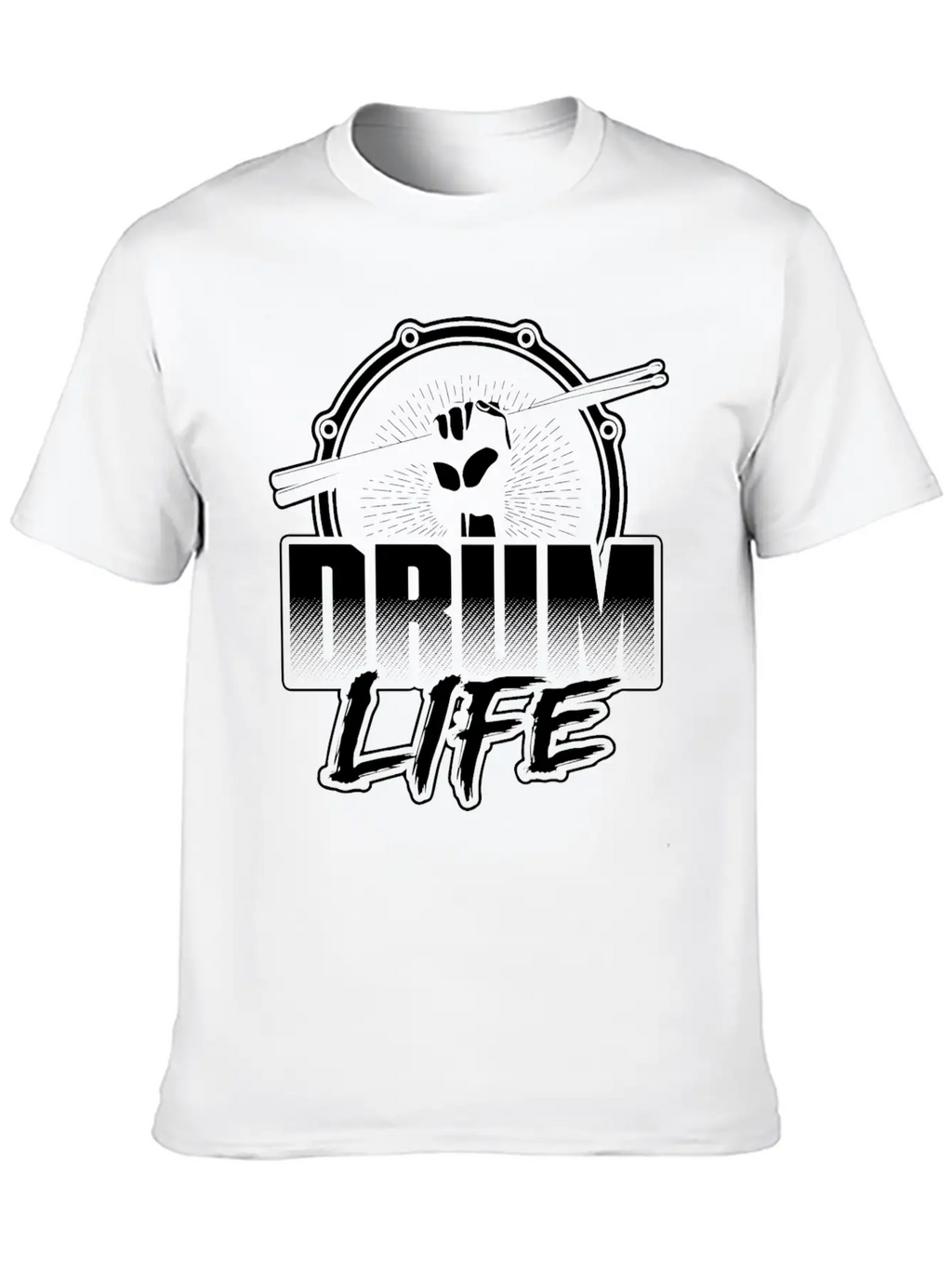 Drum Player - Drum Life T-shirt Classic Cotton Tee – Unisex Comfort For Any Season
