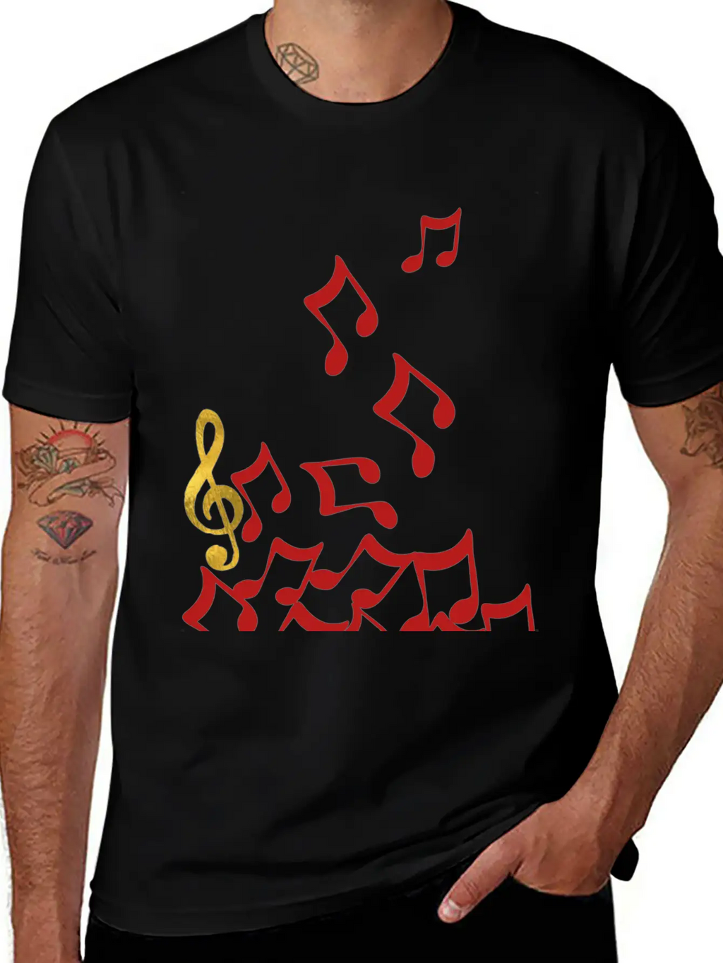 Drum Set Drummer Gift Cymbals Concert Timeless Short Sleeve Tee – Comfy And Minimalist Design