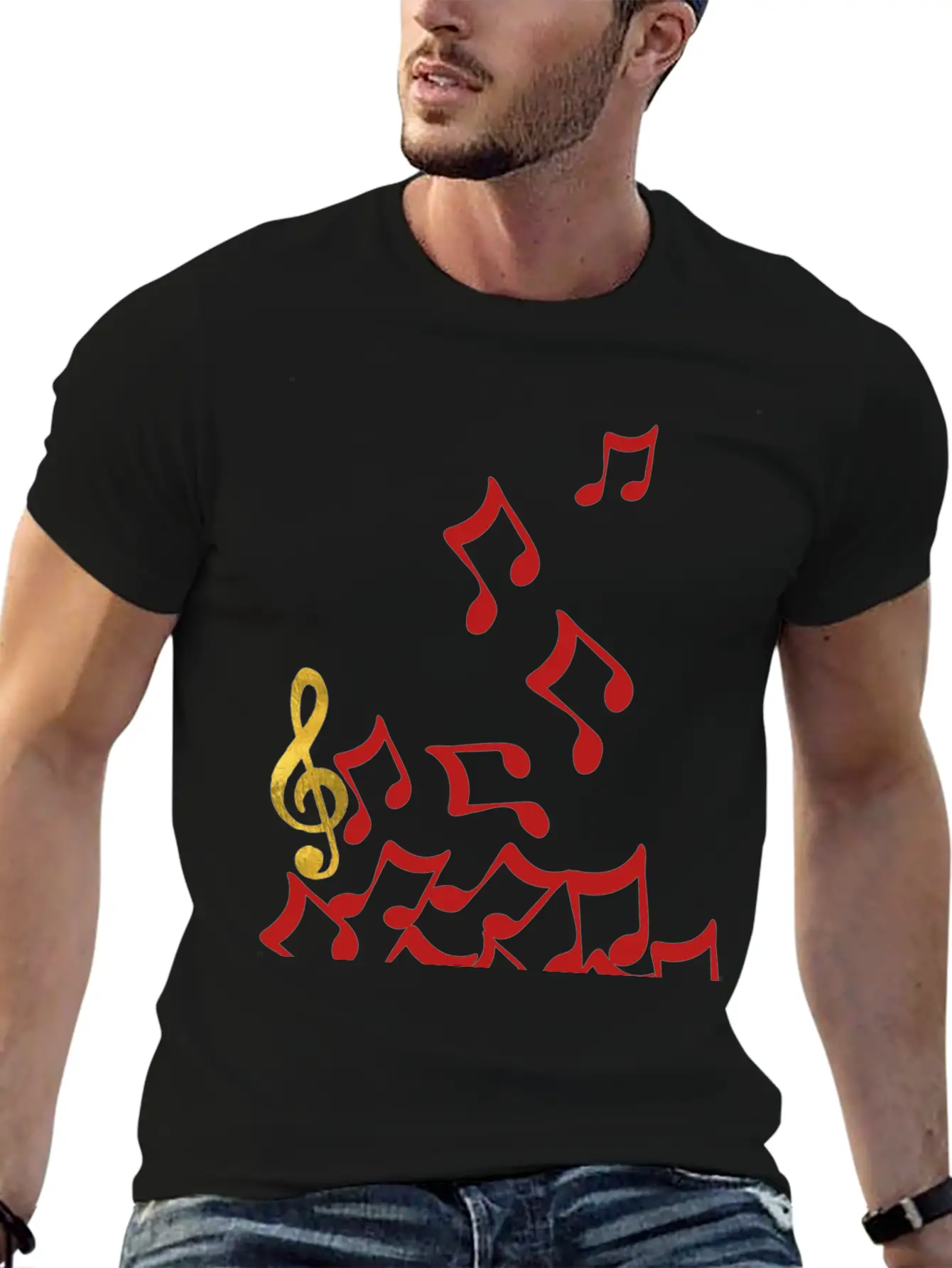 Drum Set Drummer Gift Cymbals Concert Timeless Short Sleeve Tee – Comfy And Minimalist Design