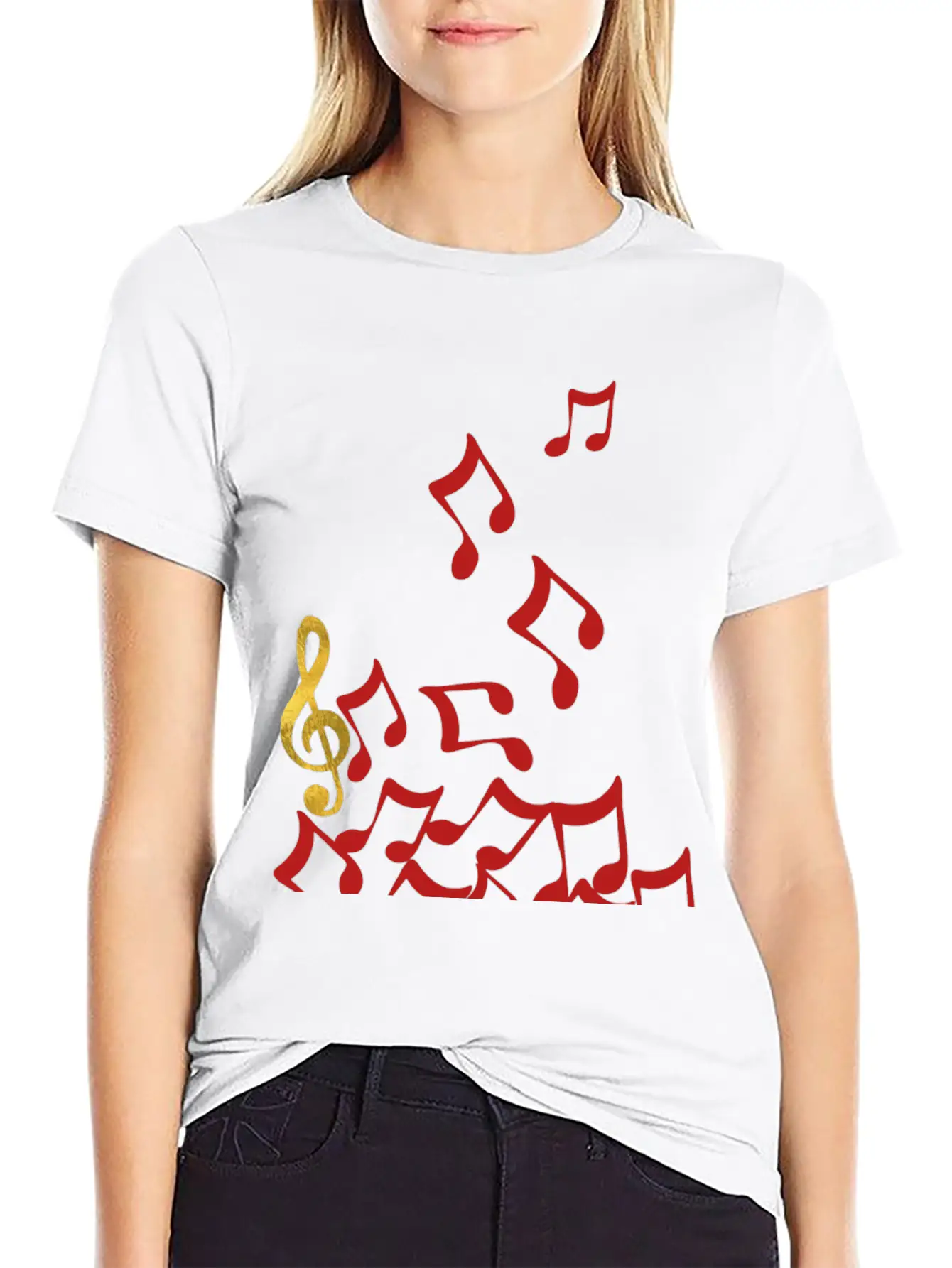 Drum Set Drummer Gift Cymbals Concert Timeless Short Sleeve Tee – Comfy And Minimalist Design