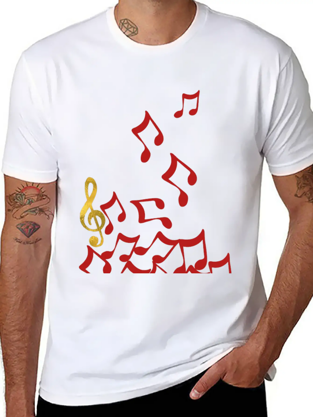 Drum Set Drummer Gift Cymbals Concert Timeless Short Sleeve Tee – Comfy And Minimalist Design