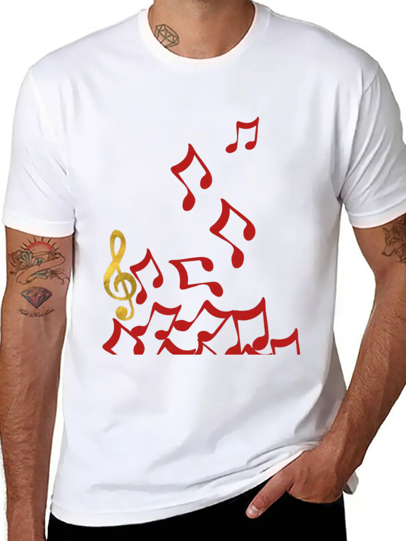 Drum Set Drummer Gift Cymbals Concert Timeless Short Sleeve Tee – Comfy And Minimalist Design