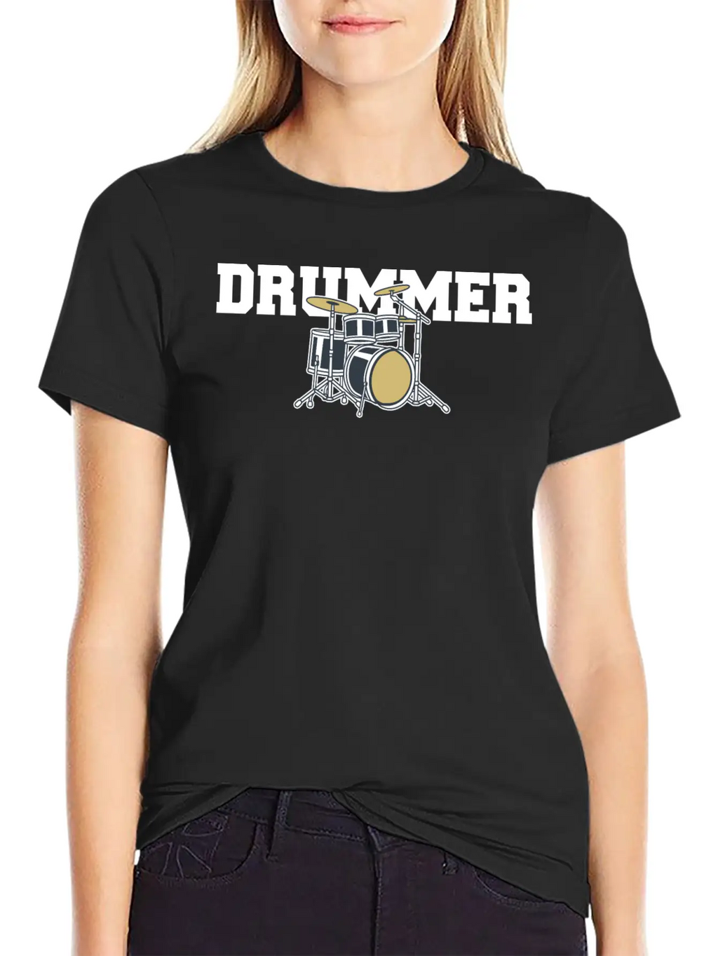 Drummer Drums Classic Cotton Tee – Unisex Comfort For Any Season