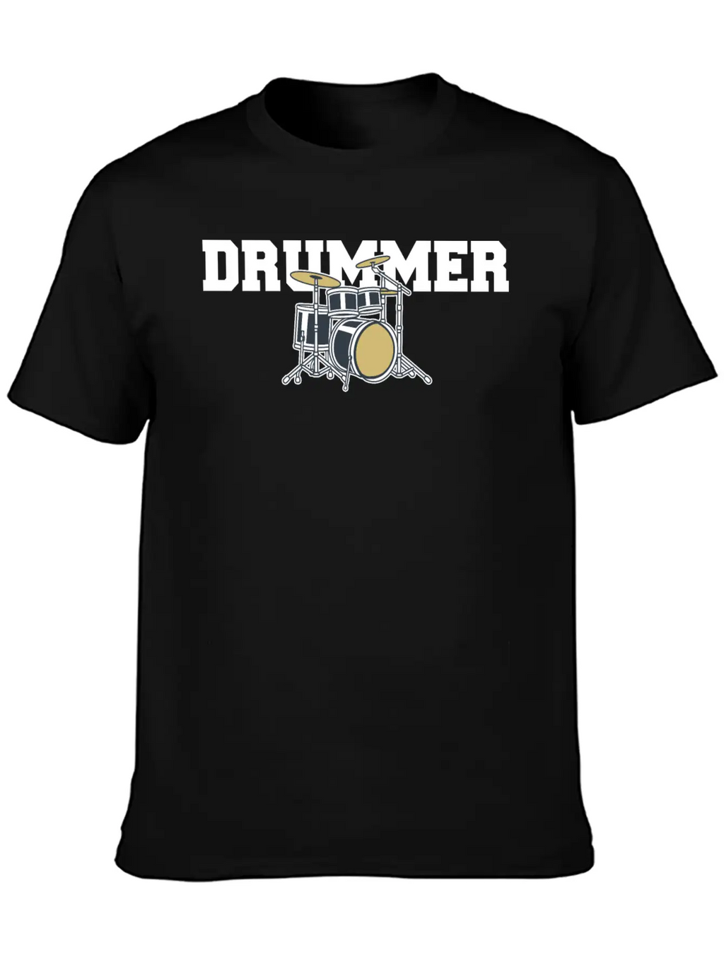 Drummer Drums Classic Cotton Tee – Unisex Comfort For Any Season