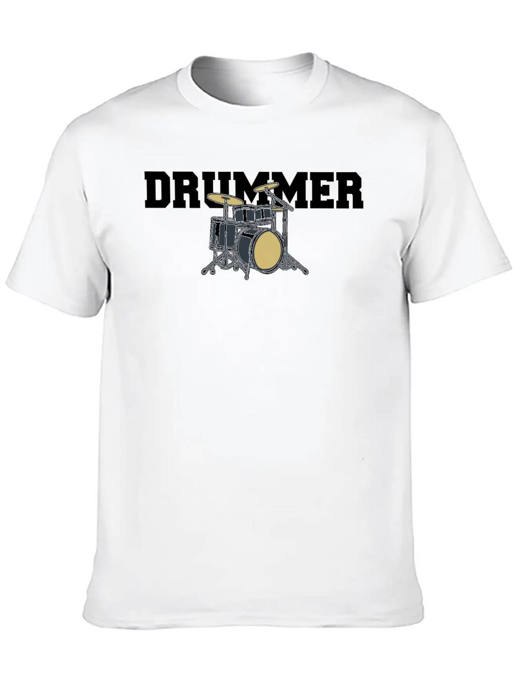 Drummer Drums Classic Cotton Tee – Unisex Comfort For Any Season